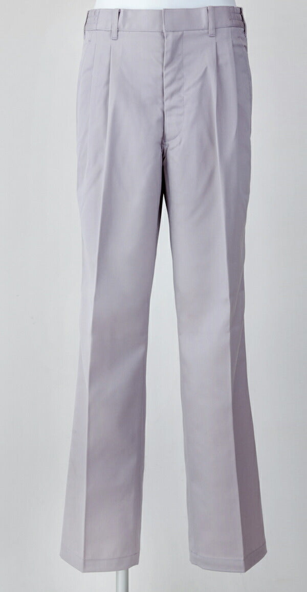 秋冬向けツータック作業ズボン ツータックパンツ 作業服 Sサイズ ソフトパープル 9516 メール便で送料無料 値下げ