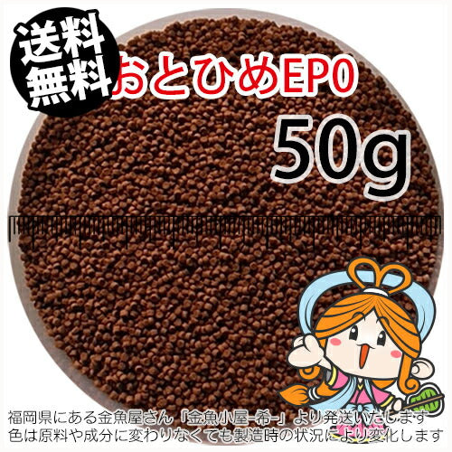 沈降性(沈下性)日清丸紅飼料おとひめEP0(1.3mm)50g小分け品(メール便/金魚小屋-希-福岡/3日)