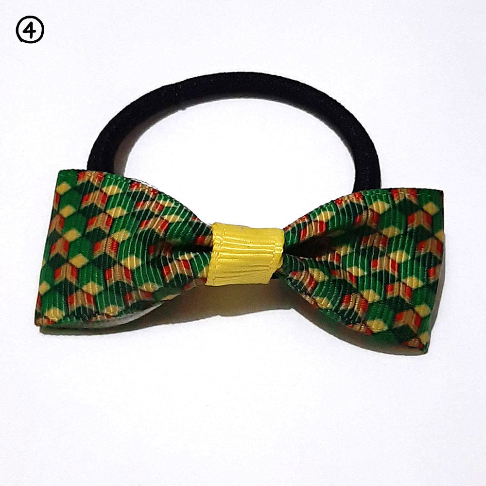 【他の作家さんと比べないで！】和柄リボン各種１セットをお選びください（１セット２個入り）ヘアアクセサリーヘアゴム大人気の鬼滅柄風!新米作者の希さん作nodhc（福岡在庫）