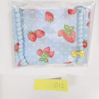 在庫一掃セール ハンドメイド作家-おんぷ♪/子供用ダブルガーゼマスク1枚綿100%いちご柄リボン柄レースマスク(メール便福岡3日)giveaway