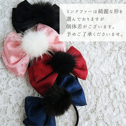 シンプルリボン/ヘアゴム/ツインリボン/リボンヘアゴム/ヘアアクセサリー/リボン/髪飾り/ハンドメイド/sakuran/さくらん(メール便福岡3日)Electrumgiveaway