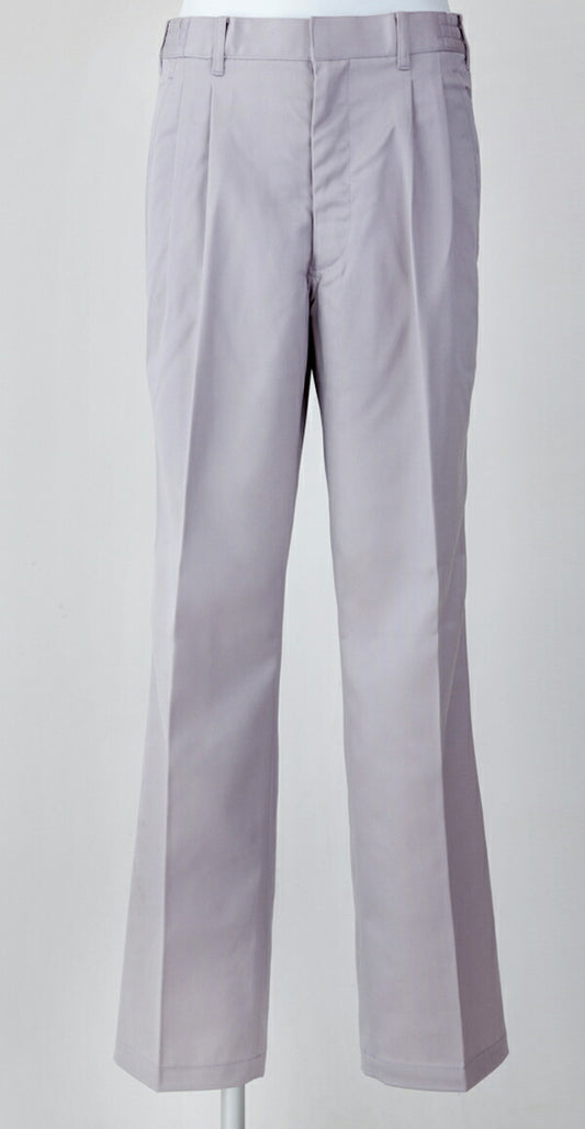秋冬向けツータック作業ズボン ツータックパンツ 作業服 Sサイズ ソフトパープル 9516 メール便で送料無料　値下げ