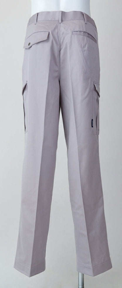 秋冬向けツータックカーゴパンツ作業ズボン作業服S〜6Lサイズソフトパープル9517送料無料
