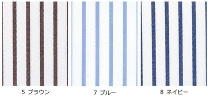 ボタンダウンシャツ 半袖シャツ ストライプ柄 男女兼用 9カラー SS〜4Lサイズ LIFEMAX  FB4509U 送料無料