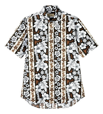 アロハシャツ 半袖シャツ モダン 花柄 男女兼用 3カラー SS〜4Lサイズ LIFEMAX  FB4520U 送料無料