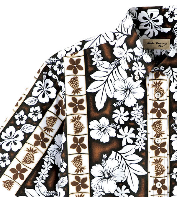 アロハシャツ 半袖シャツ モダン 花柄 男女兼用 3カラー SS〜4Lサイズ LIFEMAX  FB4520U 送料無料