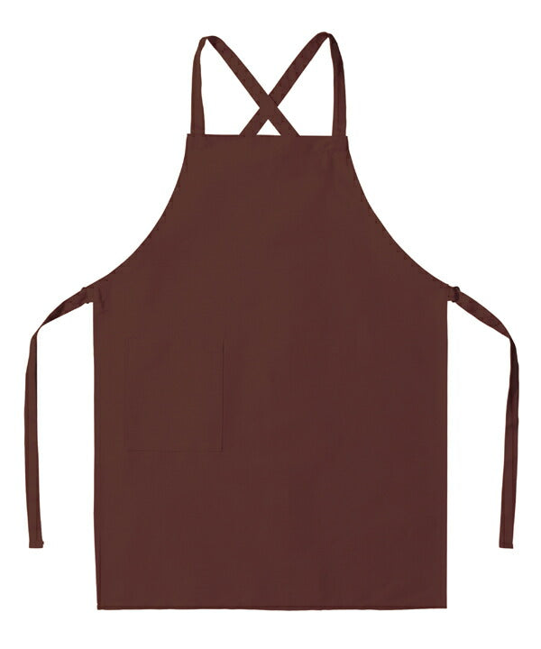 エプロン コットンクロスエプロン Ｆサイズ ブラウンのみ LIFEMAX  MK7001 送料無料 在庫限りのアウトレット特価