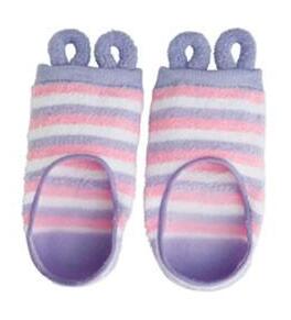 【要確認】店頭受け取り★同梱プレゼント対応★かかとぷるんピンクパープルサイズ22～25cm(メール便/福岡/3日)豆娘