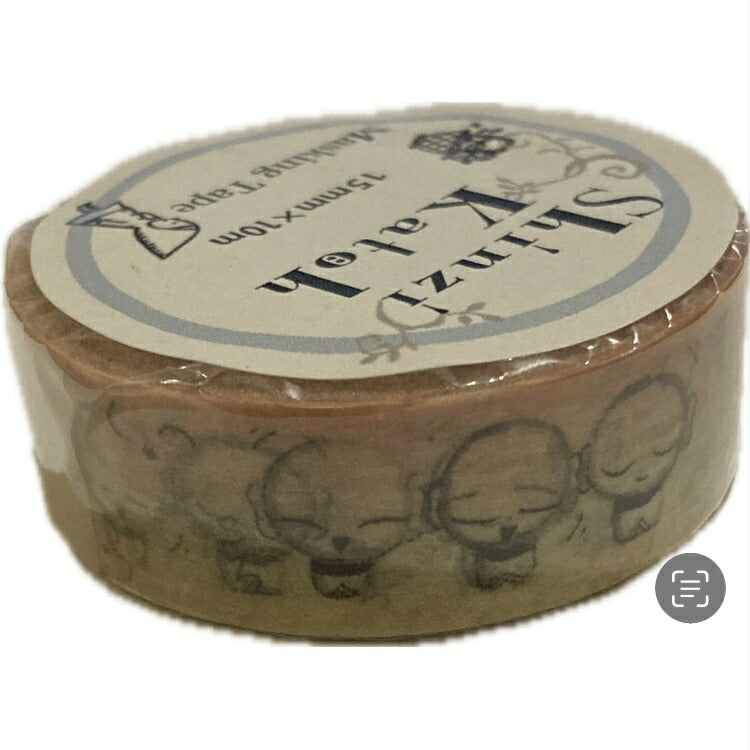 【訳あり】美しい花のこころマスキングテープShinziKatoh(メール便/福岡/3日)