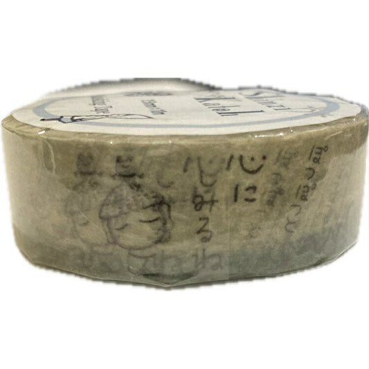 【訳あり】心にしみるねマスキングテープShinziKatoh(メール便/福岡/3日)