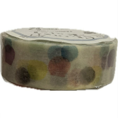 【訳あり】水玉マスキングテープShinziKatoh(メール便/福岡/3日)