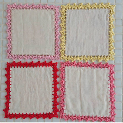 インスタグラムmiaiaiおひめさまハンカチ福岡在庫（アニマル・動物・レトロ・プリンセス・ナチュラル・ポップ・手編み・ハンドメイド・キッズ・レース）