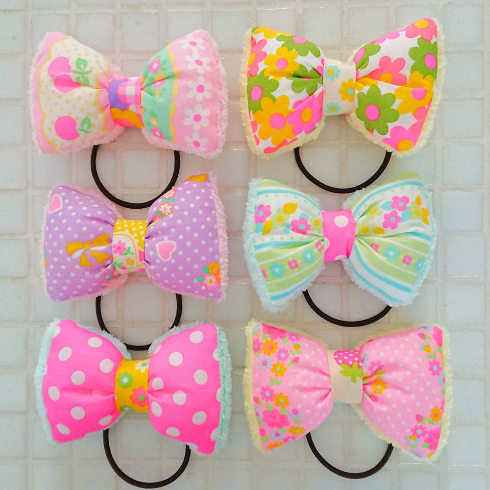 インスタグラムmiaiaiふわふわリボンのヘアゴム福岡在庫（ヘアゴム・ヘアアクセサリー・レトロ・ポップ・ハンドメイド・キッズ）