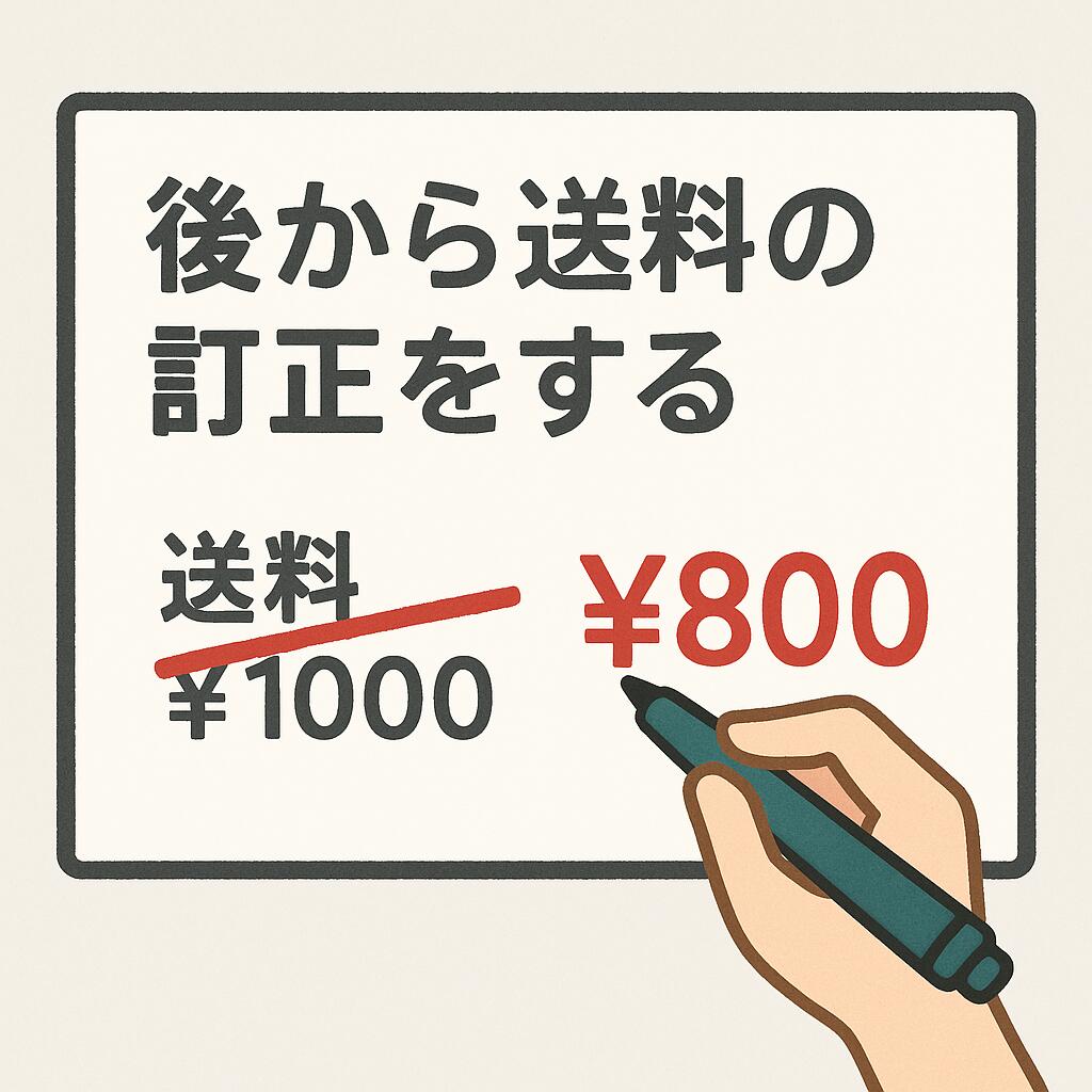店頭受けと入り対応商品の発送をご依頼される場合の梱包材と送料(メール便宅配便/福岡/3日)